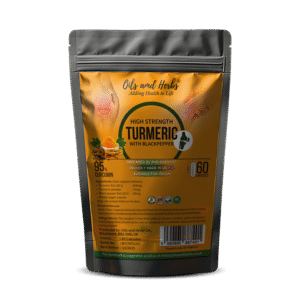 95% Curcumin- Turmeric with black pepper capsules