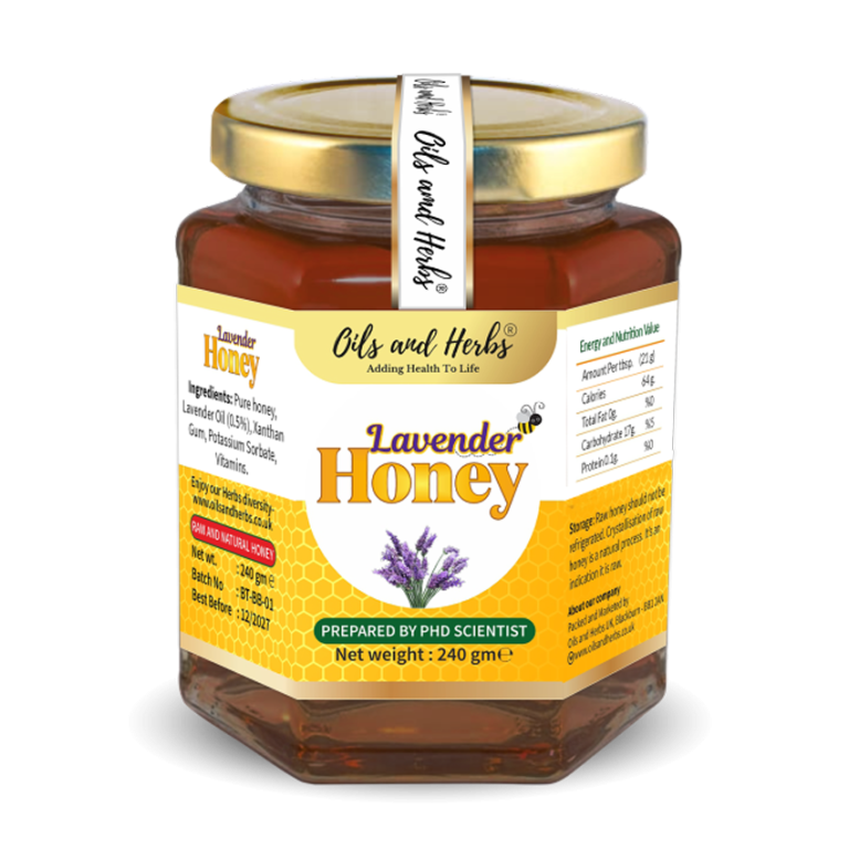 lavender honey – 100% natural & raw