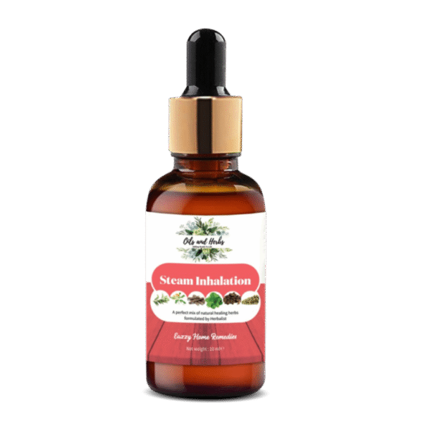 steam inhalation essential oil blend – quick action