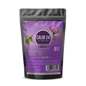 Calm 24 - Valerian Ashwagandha Brahmi 6400mg