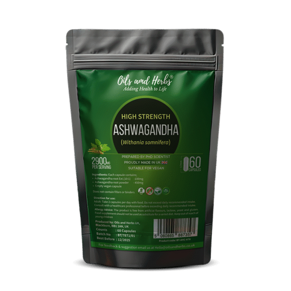 High Strength Ashwagandha Capsules 2900MG