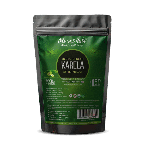 High Strength Bitter Melon- Karela 1600MG