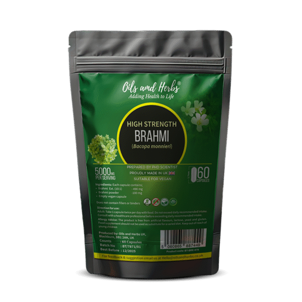 High Strength Brahmi Capsules-5000mg