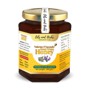 Raw Valerian and Lavender Mixed Honey