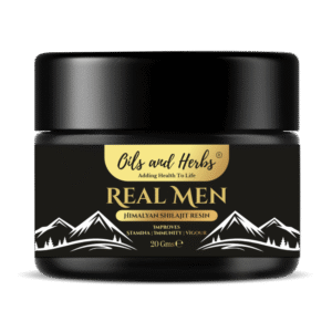Real Men 100% Pure Organic Himalayan Shilajit Resin for Men