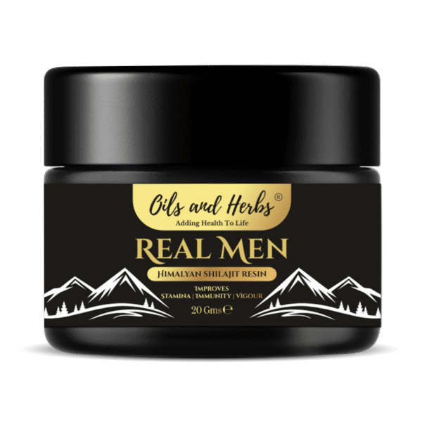 Real Men 100% Pure Organic Himalayan Shilajit Resin for Men