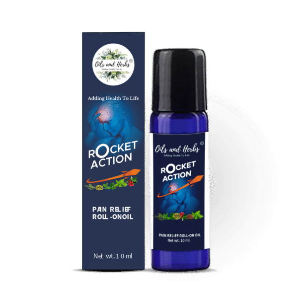 Rocket Action - Pain Relief Roll Oil