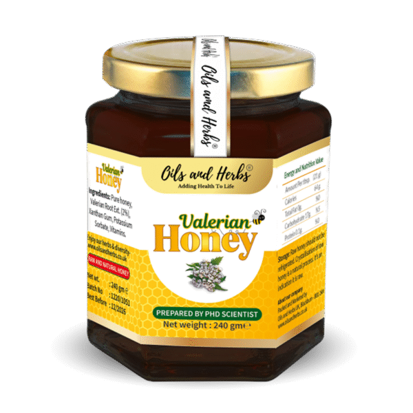 Valerian Honey- 100% Natural and Raw